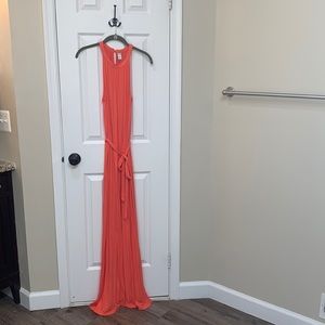 Old Navy coral dress